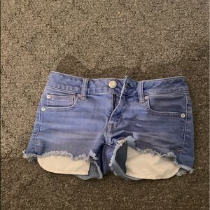 aeo jean shorts
